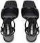 Purchase (W) MIU MIU Sandales à Talons Chunky en Cuir avec Boucle ''Noir'' 5X910D_011_F0002_F_085