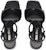 (W) MIU MIU Kulit Tumit Tebal Gesper Slide 'Hitam' 5X910D_011_F0002_F_085