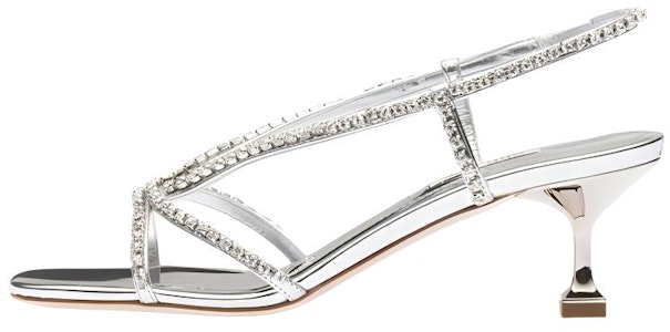 (W) MIU MIU 银色水晶皮革时尚凉鞋 5X541D_3L1N_F0118_F_055 Buy (W) MIU MIU 银色水晶皮革时尚凉鞋 5X541D_3L1N_F0118_F_055