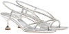 (W) Sandal Fesyen Kristal Kulit MIU MIU 'Perak' 5X541D_3L1N_F0118_F_055