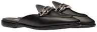 Lookbook (Women) MIU MIU Leather Fashion Slide 'Black' 'Logo Carved Chain' 5D867D_011_F0002_F_015