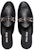 (Women) MIU MIU Leather Fashion Slide 'Black' 'Logo Carved Chain' 5D867D_011_F0002_F_015