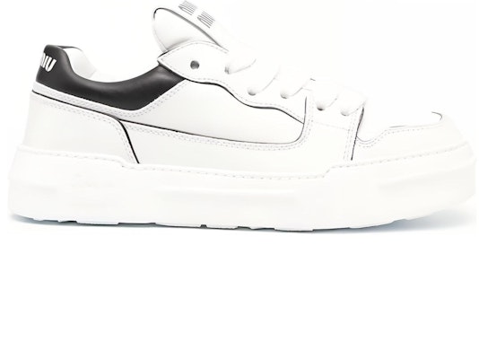 (W) Sneaker in Pelle MIU MIU ''Nero e Bianco'' 5E838D_A21_F0964_F_005 Order (W) Sneaker in Pelle MIU MIU ''Nero e Bianco'' 5E838D_A21_F0964_F_005