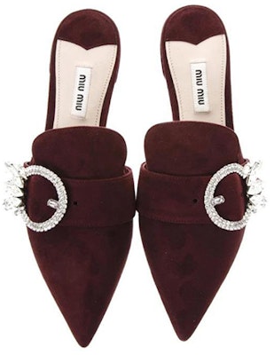 (W) MIU MIU Selipar Kulit 'Purple Red' 5S351B_QRG_F0399 Shop (W) MIU MIU Selipar Kulit 'Purple Red' 5S351B_QRG_F0399