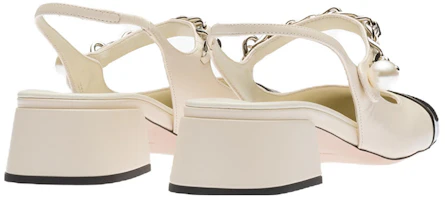 Purchase (Women) MIU MIU Leather High-Heel 'Ivory' 5I460D_3L4I_F0A72_F_DX35