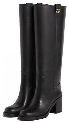 (W) 미우미우 가죽 하이탑 부츠 (심플 블랙) 5W967D_070_F0002_F_075 Shop (W) 미우미우 가죽 하이탑 부츠 (심플 블랙) 5W967D_070_F0002_F_075