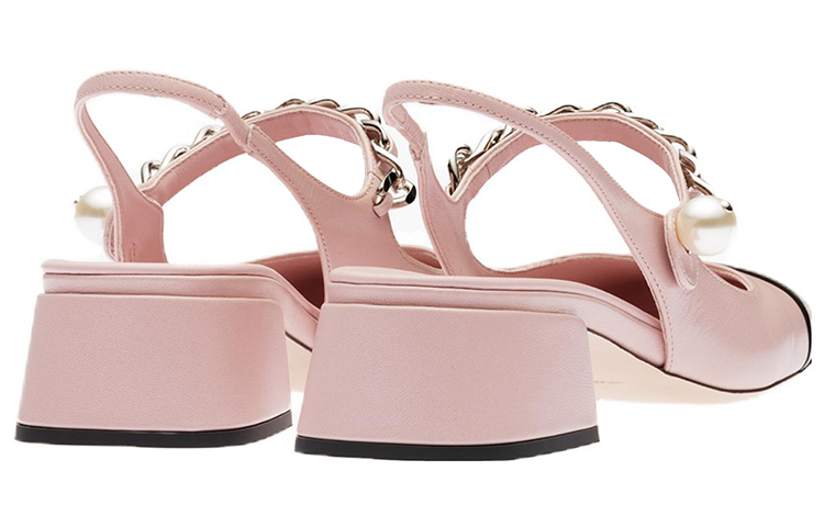 Purchase (W) ミュウミュウ パールチェーンヒール (Miumiu Pāru Chēn Hīru) 5I460D_3L4I_F054Z_F_DX35