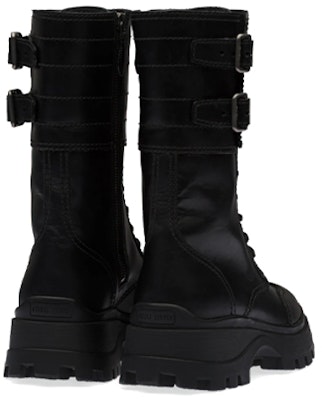 (W) Zapatillas Altas de Cuero MIU MIU 'Negro' 5U296D_3KL9_F0002_F_030 Purchase (W) Zapatillas Altas de Cuero MIU MIU 'Negro' 5U296D_3KL9_F0002_F_030