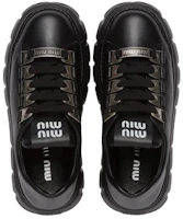 Lookbook (W) Derby MIU MIU en Cuir à Lacets ''Plateforme Noire'' 5E679D_A21_F0002_F_085