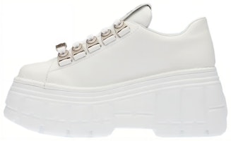 (Women) MIU MIU Leather Lace-Up Derby 'White Platform' 5E679D_A21_F0009_F_085 (Women) MIU MIU Leather Lace-Up Derby 'White Platform' 5E679D_A21_F0009_F_085