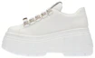Buy (W) MIU MIU Zapatos Derby de Cuero con Plataforma Blanca 5E679D_A21_F0009_F_085