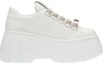 Order (W) MIU MIU Kulit Lace-Up Derby 'White Platform' 5E679D_A21_F0009_F_085