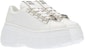 (W) MIU MIU Kulit Lace-Up Derby 'White Platform' 5E679D_A21_F0009_F_085
