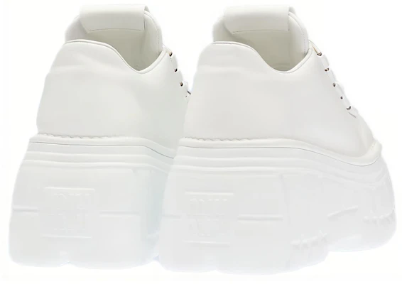(W) MIU MIU Zapatos Derby de Cuero con Plataforma Blanca 5E679D_A21_F0009_F_085 Shop (W) MIU MIU Zapatos Derby de Cuero con Plataforma Blanca 5E679D_A21_F0009_F_085