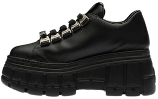 (Women) MIU MIU Leather Lace-Up Derby 'Black Platform' 5E679D_A21_F0002_F_085 (Women) MIU MIU Leather Lace-Up Derby 'Black Platform' 5E679D_A21_F0002_F_085