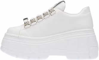 (Women) MIU MIU Leather Lace-Up Derby 'White Platform' 5E679D_A21_F0009_F_085 (Women) MIU MIU Leather Lace-Up Derby 'White Platform' 5E679D_A21_F0009_F_085