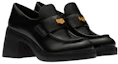 Lookbook (Women) MIU MIU Leather Loafer High Heels 'Black' 5D820D-B4L-F0002-11-99-F-DX75