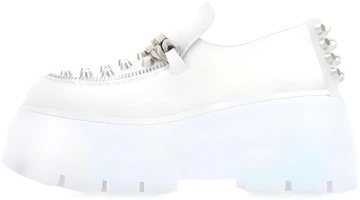(Women) MIU MIU Leather Loafer Platform 'White' 5D678D_3J2Y_F0009_F_085 (Women) MIU MIU Leather Loafer Platform 'White' 5D678D_3J2Y_F0009_F_085