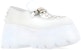 (W) MIU MIU Kasut Loafer Platform Kulit 'Putih' 5D678D_3J2Y_F0009_F_085