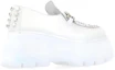 Lookbook (W) MIU MIU Leren Plateau Loafer ''Wit'' 5D678D_3J2Y_F0009_F_085