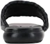 Shop (W) MIU MIU Leren Open-Teen Ademend Mode Slide ''Zwart'' 5XX605_LM5_F0002_F_0103
