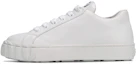 Buy (Women) MIU MIU Leather Platform Sneakers 'White Fashion' 5E187D_3AQN_F0009_F_005