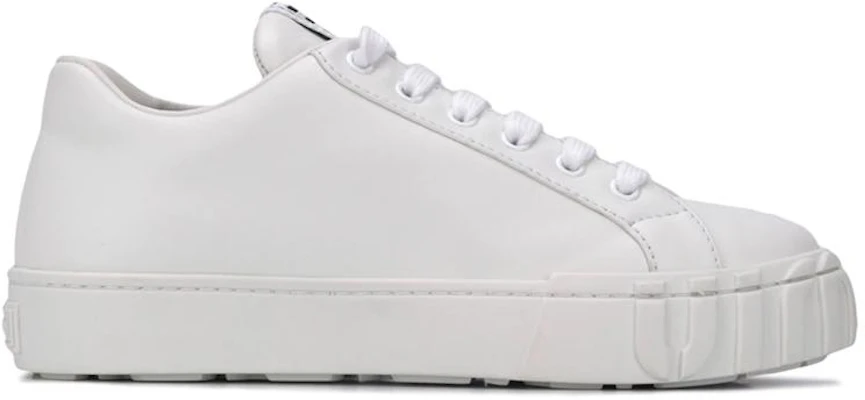 (Women) MIU MIU Leather Platform Sneakers 'White Fashion' 5E187D_3AQN_F0009_F_005 Order (Women) MIU MIU Leather Platform Sneakers 'White Fashion' 5E187D_3AQN_F0009_F_005