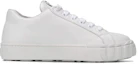 Order (Women) MIU MIU Leather Platform Sneakers 'White Fashion' 5E187D_3AQN_F0009_F_005