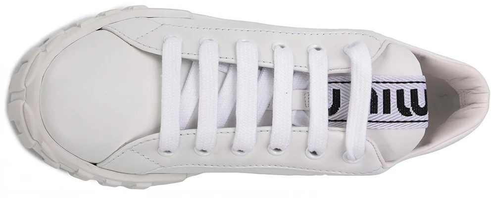 (Women) MIU MIU Leather Platform Sneakers 'White Fashion' 5E187D_3AQN_F0009_F_005 Shop (Women) MIU MIU Leather Platform Sneakers 'White Fashion' 5E187D_3AQN_F0009_F_005