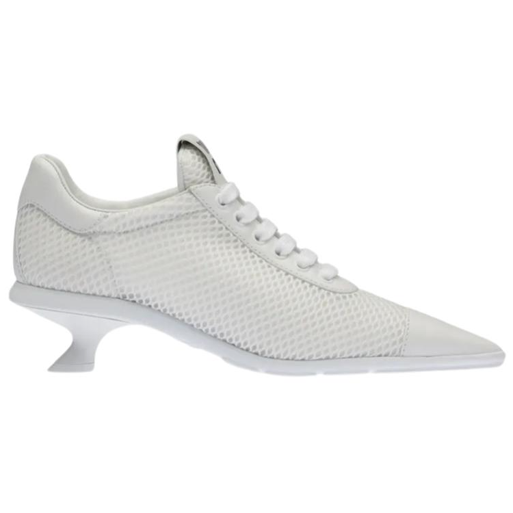 (W) MIU MIU Leather Pointed Toe High Heel 'White Fashion' 圖 2