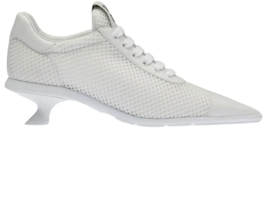 (Women) MIU MIU Leather Pointed Toe High Heel 'White Fashion' 5E743D_77T_F0009_F_055 Order (Women) MIU MIU Leather Pointed Toe High Heel 'White Fashion' 5E743D_77T_F0009_F_055