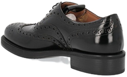 (W) 미우미우 블랙 가죽 둥근코 레이스업 5E038E_055_F0002 Purchase (W) 미우미우 블랙 가죽 둥근코 레이스업 5E038E_055_F0002