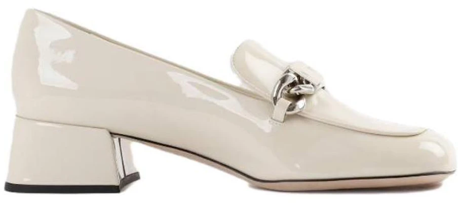 (W) MIU MIU Leren Chunky Hak Pumps Rond Neus ''Wit'' 5D951D_069_F0304_F_035 Order (W) MIU MIU Leren Chunky Hak Pumps Rond Neus ''Wit'' 5D951D_069_F0304_F_035