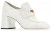 Lookbook (W) MIU MIU Kulit Slip-On Hujung Bulat 'Tumit Blok Putih' 5D950D_JHR_F0009_F_065