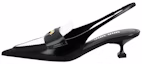Buy (W) Sandalias de Cuero MIU MIU 'Negro y Blanco' 5D774D_AZE_F0967_F_045