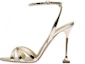 Buy (Women) MIU MIU Leather Sandals 'Metallic Gold' 5X847D_3L0M_F0846_F_105