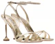 Order (Women) MIU MIU Leather Sandals 'Metallic Gold' 5X847D_3L0M_F0846_F_105