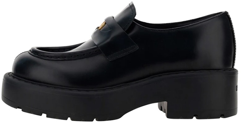 (Women) MIU MIU Leather Slip-On Platform 'Black' 5D926D_B4L_F0002_F_055 Buy (Women) MIU MIU Leather Slip-On Platform 'Black' 5D926D_B4L_F0002_F_055