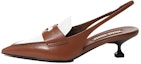 Buy (W) MIU MIU Kulit Stiletto 'Coklat Selesa Kasual' 5D901D_276_F031W