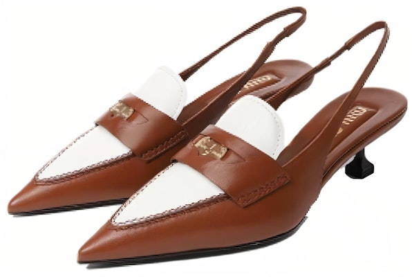 (Women) MIU MIU Leather Stiletto 'Brown Comfort Casual' 5D901D_276_F031W Lookbook (Women) MIU MIU Leather Stiletto 'Brown Comfort Casual' 5D901D_276_F031W