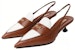 (W) MIU MIU Kulit Stiletto 'Coklat Selesa Kasual' 5D901D_276_F031W