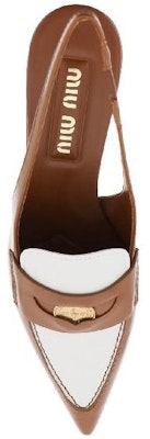 (Women) MIU MIU Leather Stiletto 'Brown Comfort Casual' 5D901D_276_F031W Shop (Women) MIU MIU Leather Stiletto 'Brown Comfort Casual' 5D901D_276_F031W