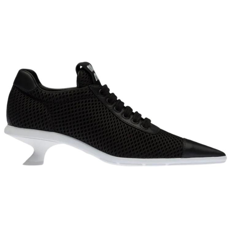 Order (W) MIU MIU Escarpins en Cuir Noir à Talon Aiguille et Bout Pointu 5E743D_77T_F0002_F_055