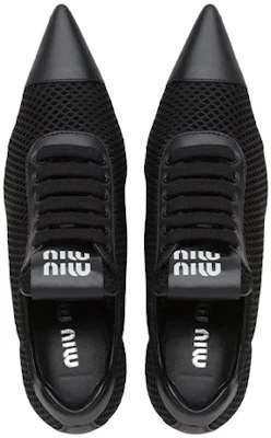 (W) MIU MIU Escarpins en Cuir Noir à Talon Aiguille et Bout Pointu 5E743D_77T_F0002_F_055 Shop (W) MIU MIU Escarpins en Cuir Noir à Talon Aiguille et Bout Pointu 5E743D_77T_F0002_F_055