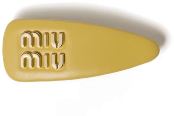 women-miu-miu-letter-logo-leather-hair-clip-yellow-5-if-092-038-f068-x