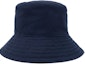 Shop (Women) MIU MIU Letter Print Cotton Bucket Hat Women’s - Dark Blue 5HC196-2DXI-F022X