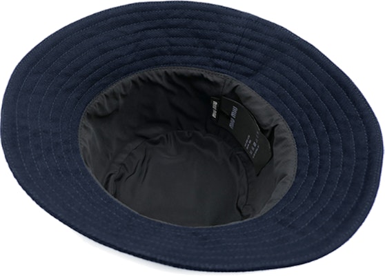 (Women) MIU MIU Letter Print Cotton Bucket Hat Women’s - Dark Blue 5HC196-2DXI-F022X Details for (Women) MIU MIU Letter Print Cotton Bucket Hat Women’s - Dark Blue 5HC196-2DXI-F022X