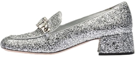 (Women) MIU MIU Loafer 'Glitter' 5D993D_36B_F0118_F_D035 (Women) MIU MIU Loafer 'Glitter' 5D993D_36B_F0118_F_D035