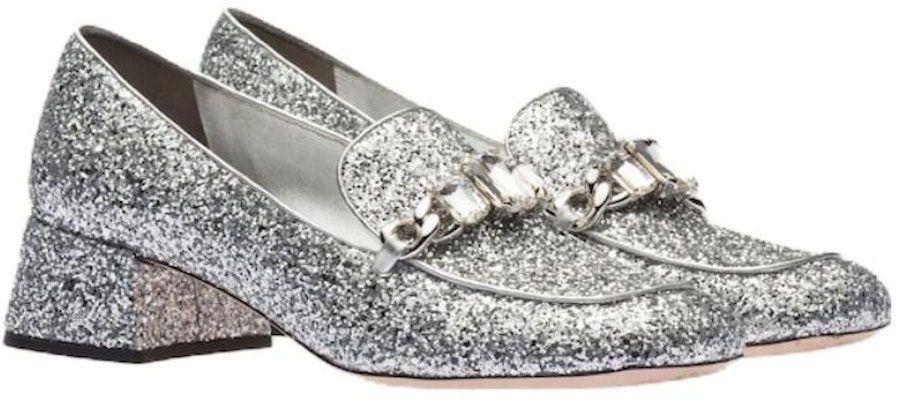 (W) MIU MIU 亮片乐福鞋 5D993D_36B_F0118_F_D035 Lookbook (W) MIU MIU 亮片乐福鞋 5D993D_36B_F0118_F_D035