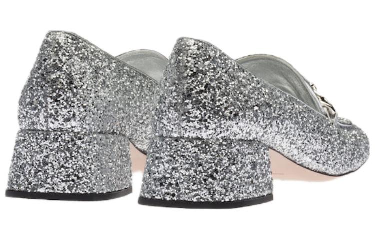 Shop (W) MIU MIU 亮片乐福鞋 5D993D_36B_F0118_F_D035